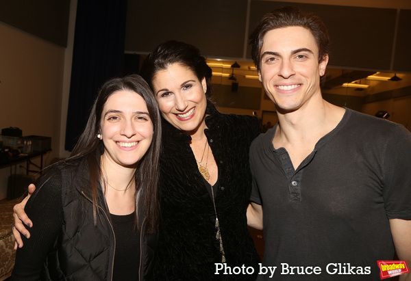 Director Sammi Cannold, Stephanie J. Block and Derek Klena Photo