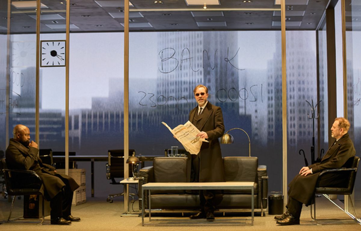 Michael Balogun, Hadley Fraser, Nigel Lindsay at 