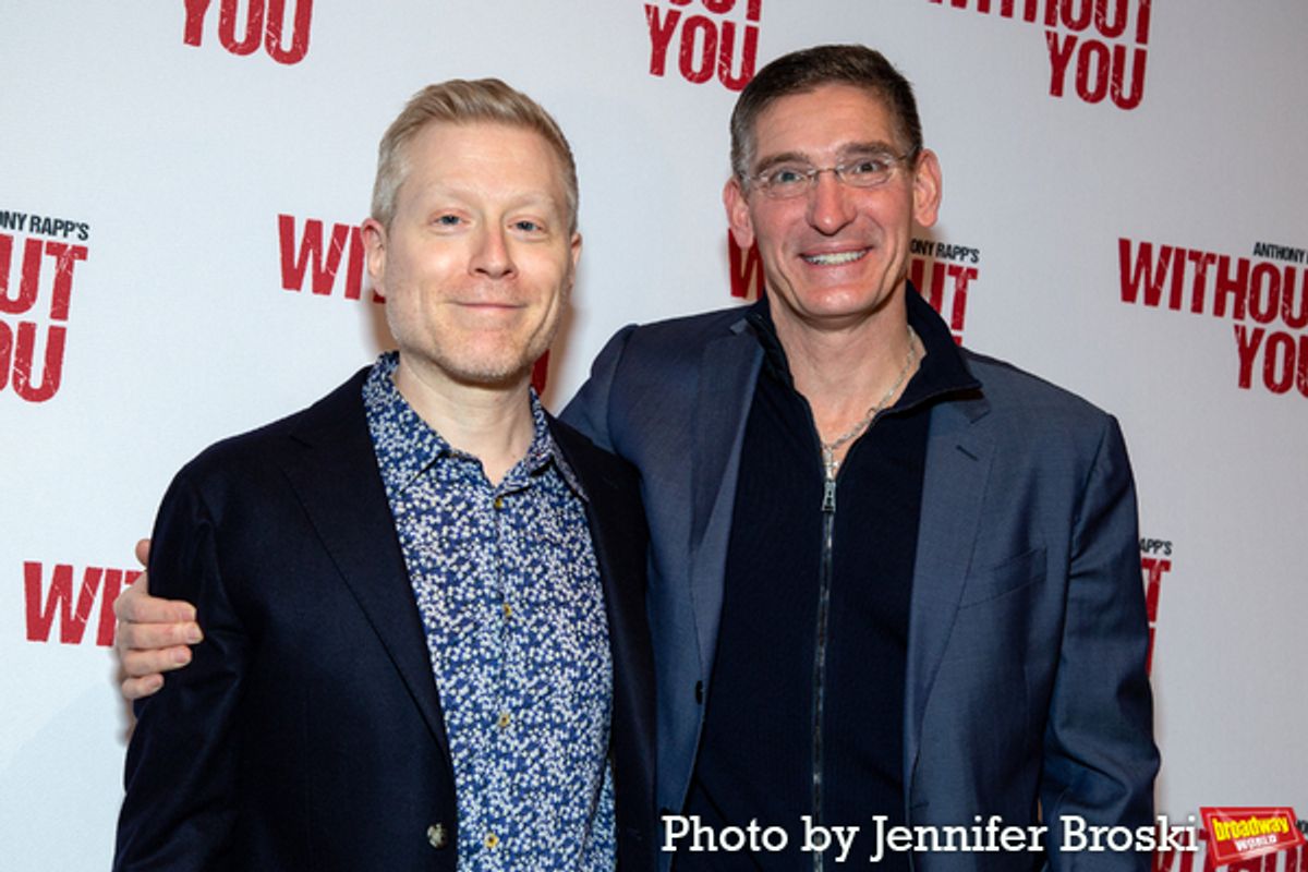 Anthony Rapp, Steven Maier at 