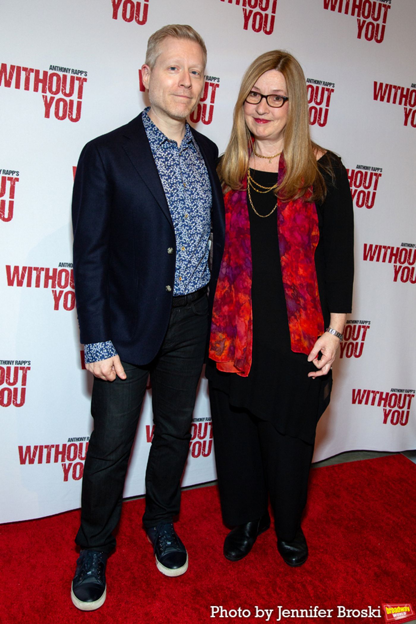 Photos: Anthony Rapp & Friends Celebrate Opening Night of WITHOUT YOU  Image