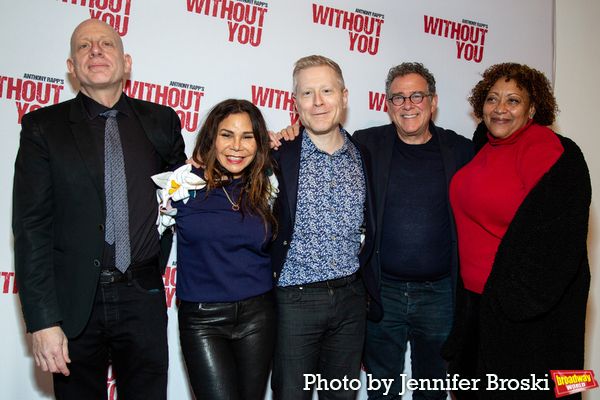 Daniel A. Weiss, Daphne Rubin-Vega, Anthony Rapp, Michael Greif, Fredi Walker Photo