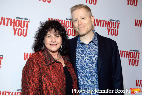 Julie Larson, Anthony Rapp Photo