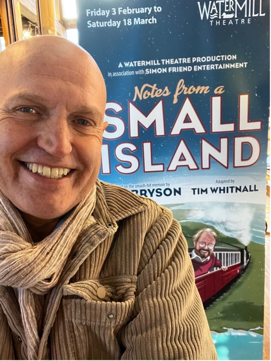 Guest Blog: Playwright Tim Whitnall on the Challenges and Pleasure of Bringing NOTES FROM A SMALL ISLAND to the Stage Image