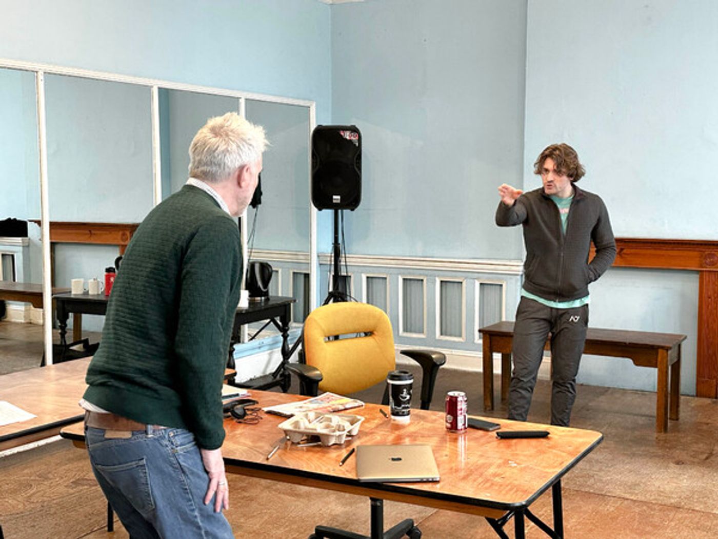 Photos: See Tony Timberlake and Thomas Dennis in Rehearsals for WHEN DARKNESS FALLS UK Tour  Image