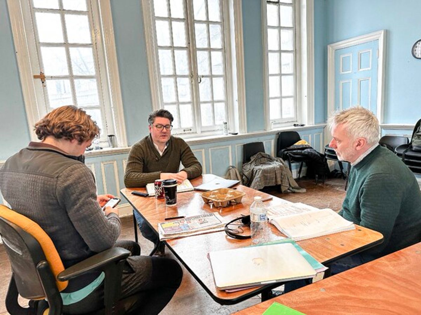 Photos: See Tony Timberlake and Thomas Dennis in Rehearsals for WHEN DARKNESS FALLS UK Tour  Image