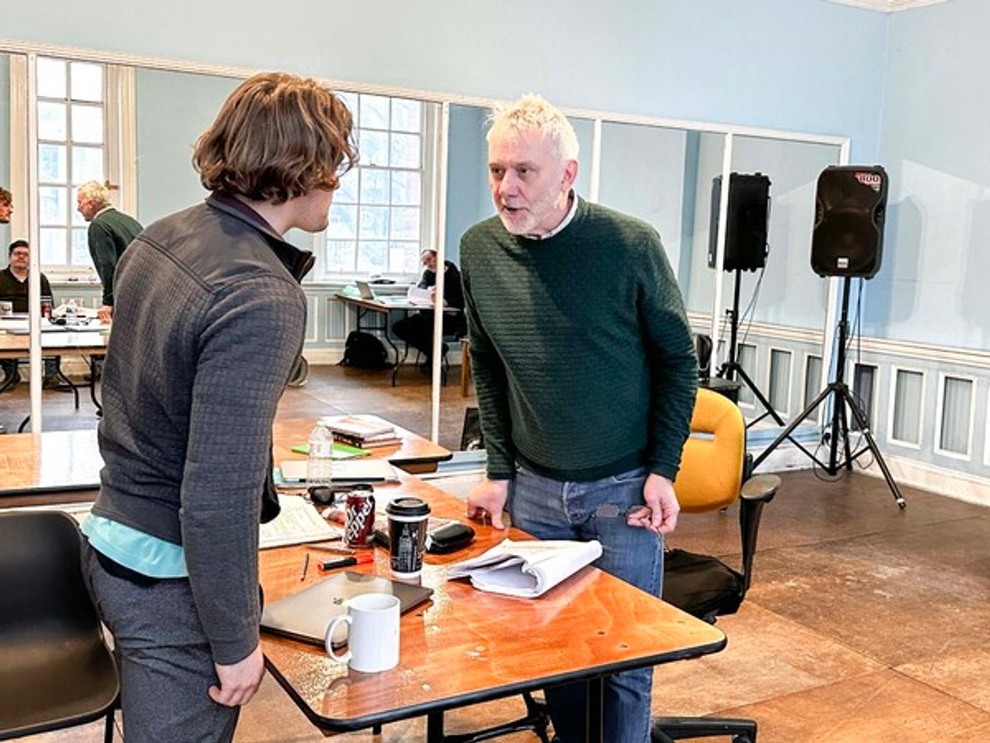 Photos: See Tony Timberlake and Thomas Dennis in Rehearsals for WHEN DARKNESS FALLS UK Tour  Image