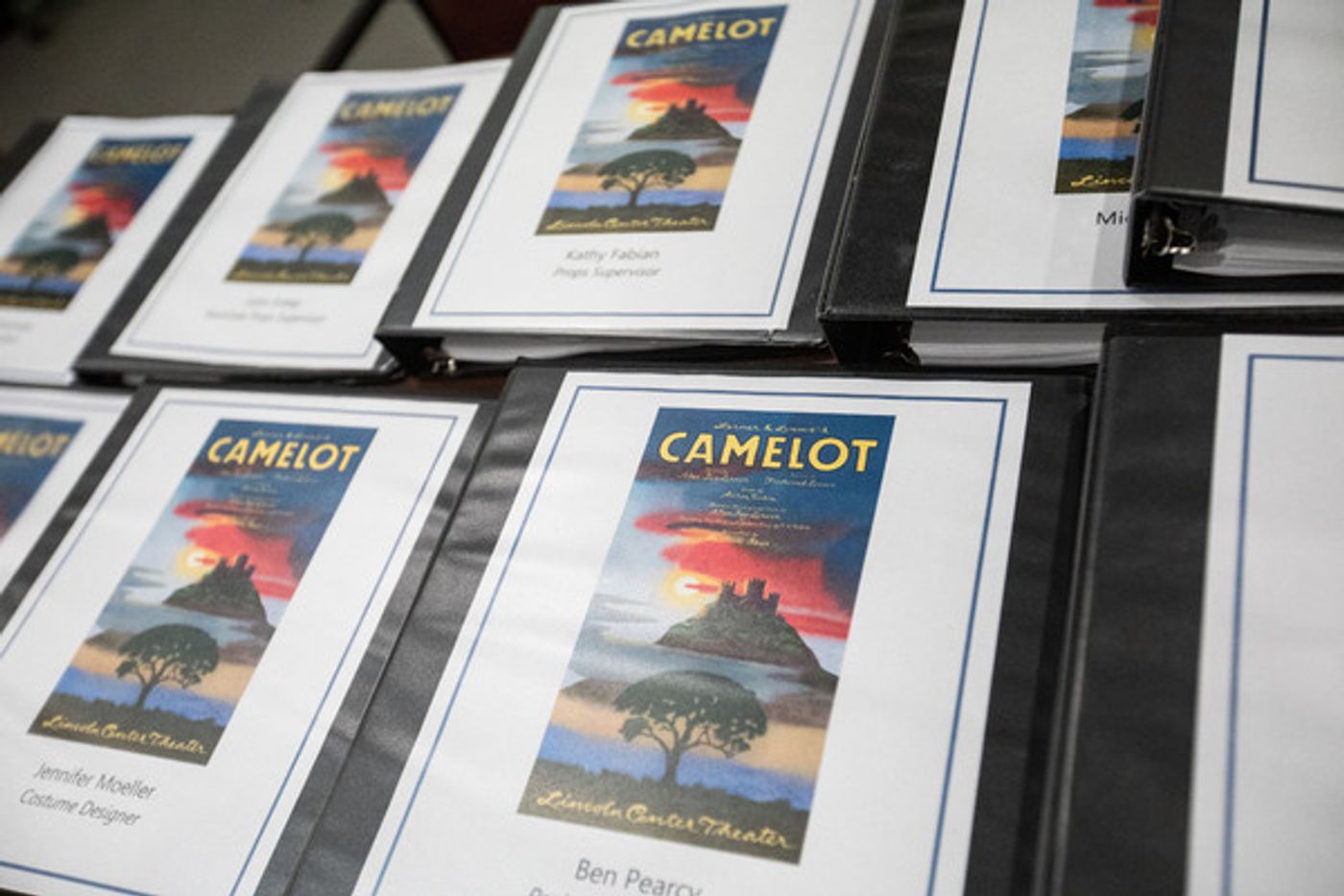 Photos: First Look at Andrew Burnap, Phillipa Soo, Jordan Donica & More in Rehearsals for CAMELOT  Image