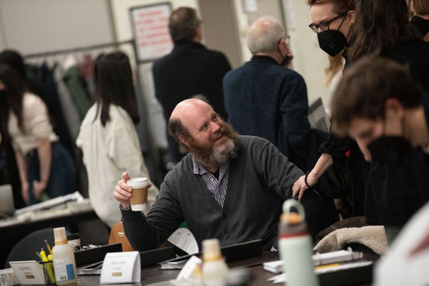 Photos: First Look at Andrew Burnap, Phillipa Soo, Jordan Donica & More in Rehearsals for CAMELOT  Image