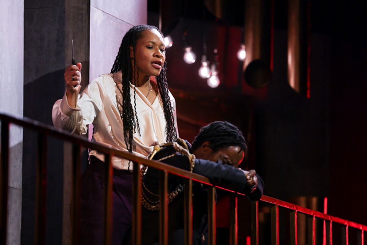 Tia James, Sekou Laidlow at 