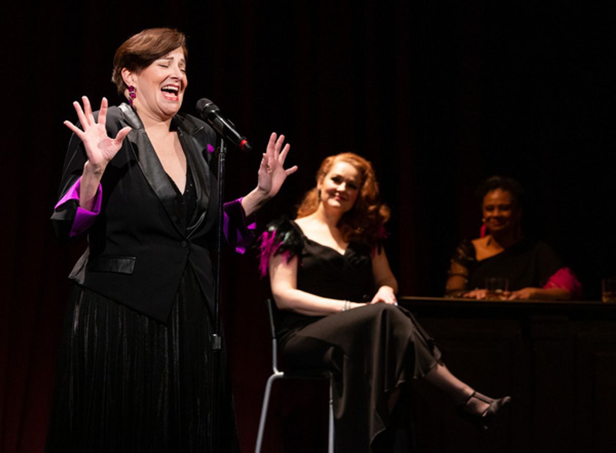 Mary Elizabeth 'MB' Scallen, Rebecca Robbins, and Melanye Finister at 