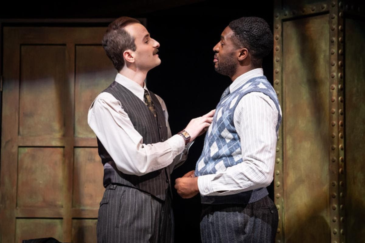 Josiah Haugen and Gilbert Domally at 