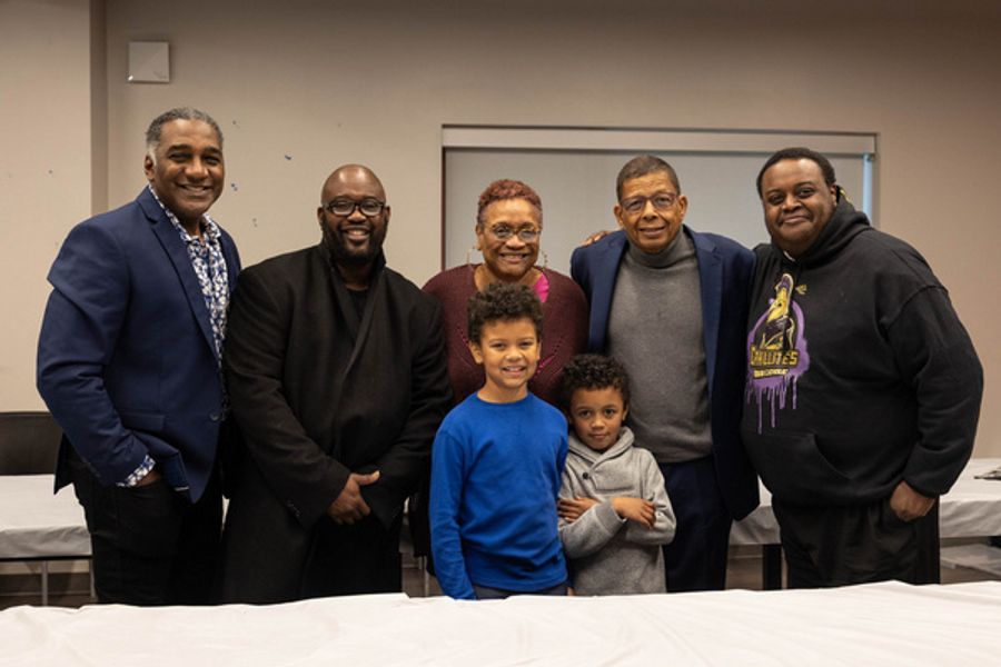 Photos: Cast Of A SOLDIER'S PLAY Joins Charles Fuller's Family At Dedication Of The Fuller Theater At Roman Catholic High School Image