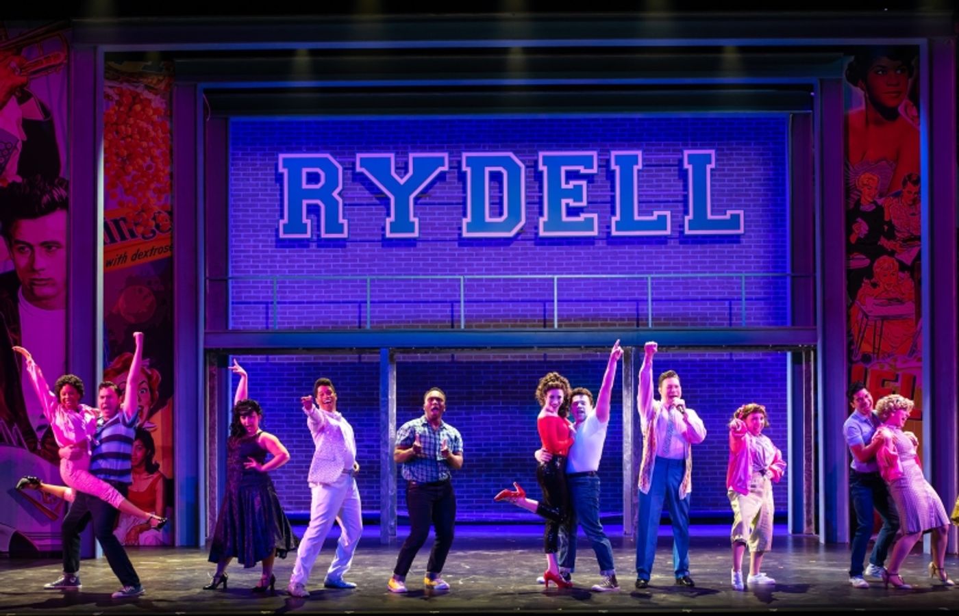 Review: Gleeful GREASE Revs Up Nostalgia in La Mirada  Image
