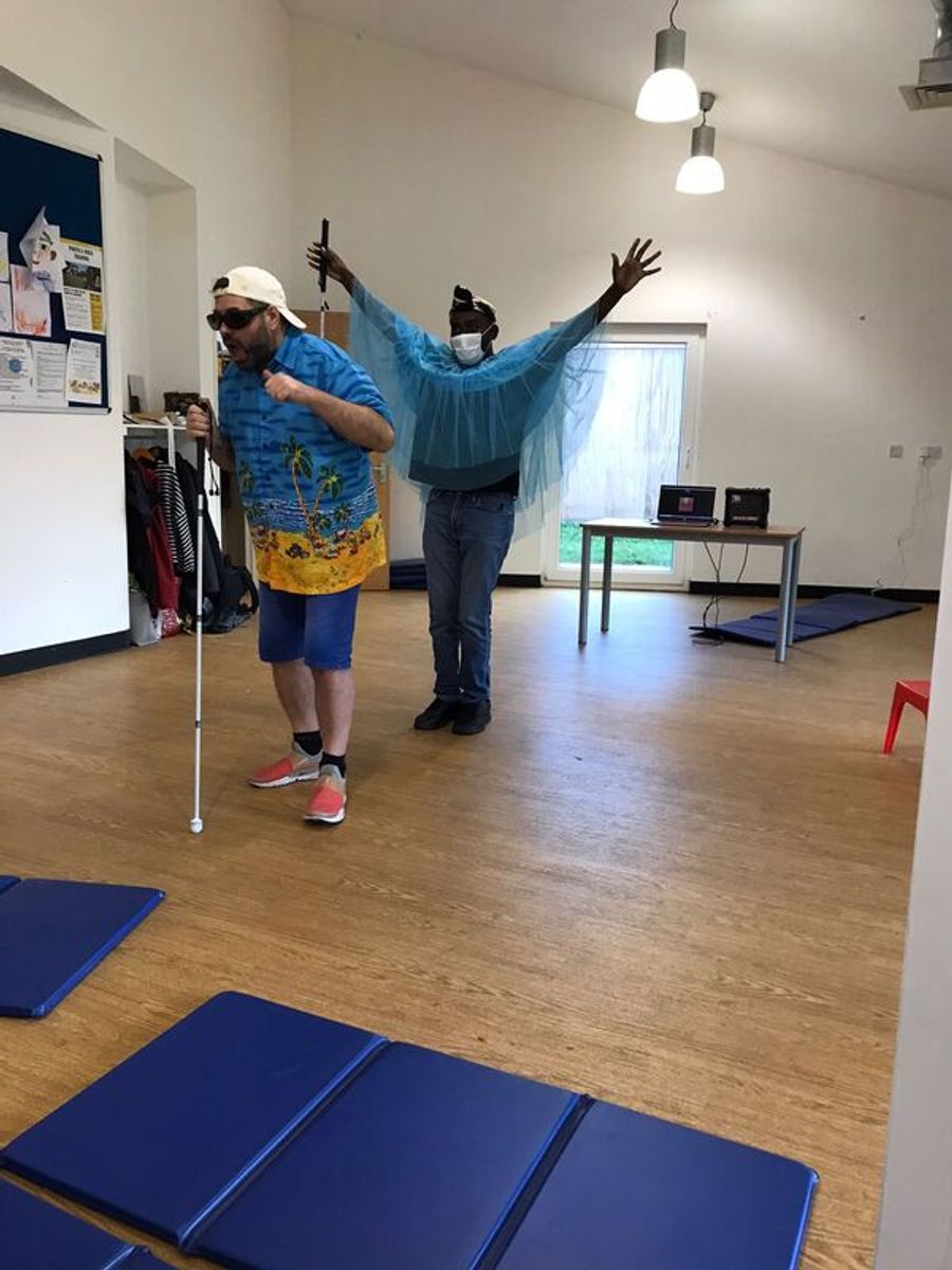 Photos: Inside Rehearsal For the UK Tour of SUPER POWER PANTO  Image