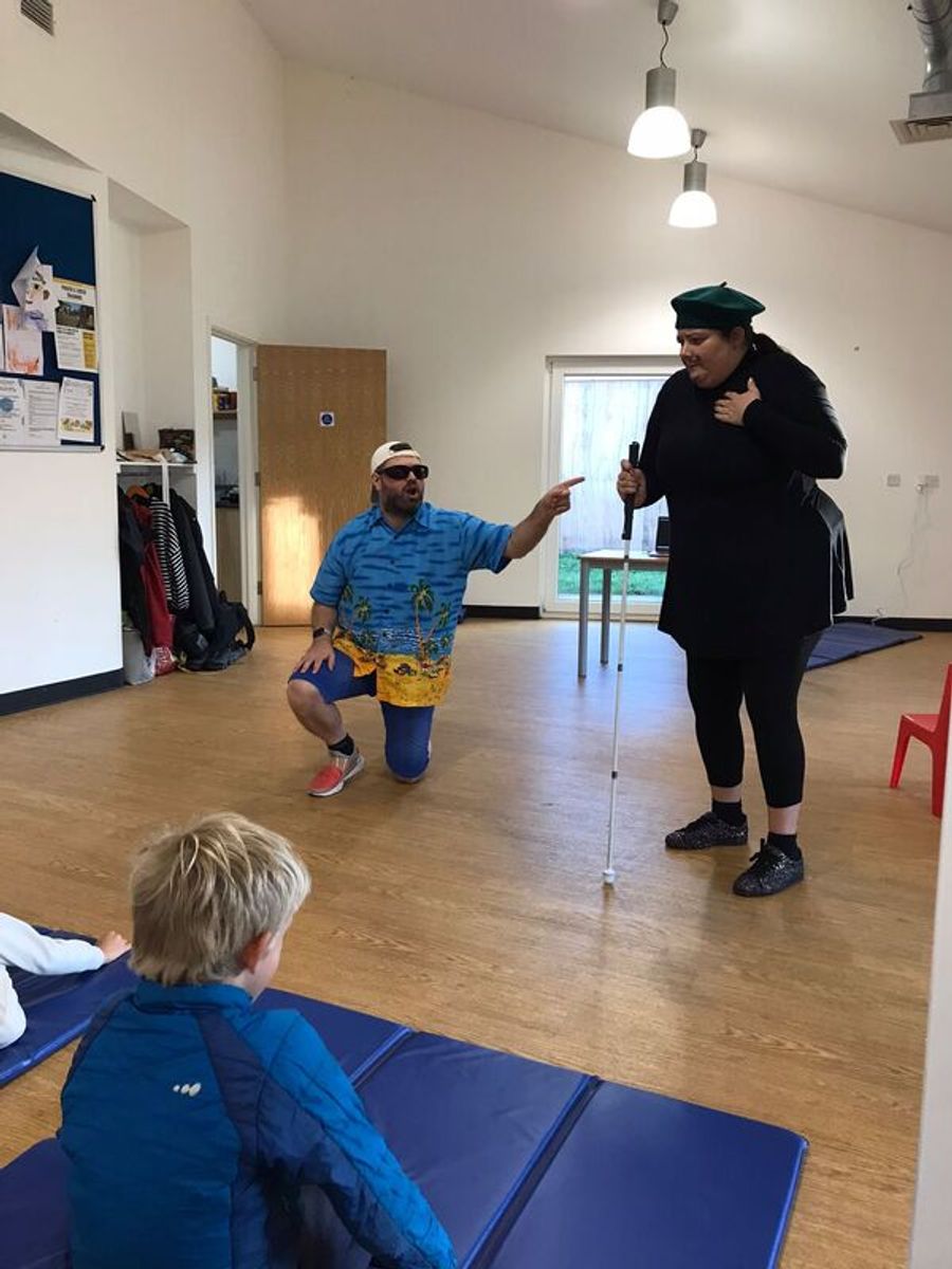 Photos: Inside Rehearsal For the UK Tour of SUPER POWER PANTO  Image