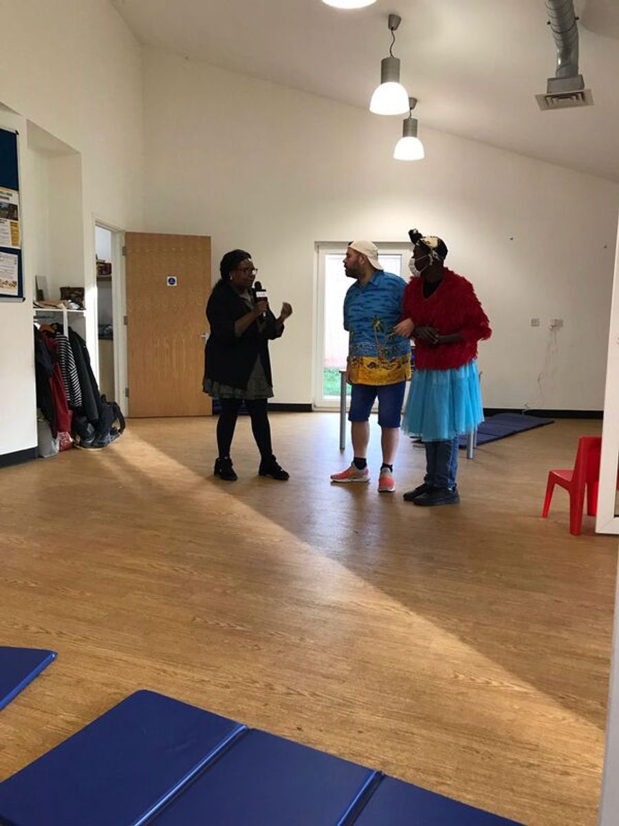 Photos: Inside Rehearsal For the UK Tour of SUPER POWER PANTO  Image