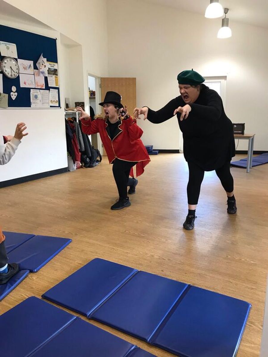 Photos: Inside Rehearsal For the UK Tour of SUPER POWER PANTO  Image
