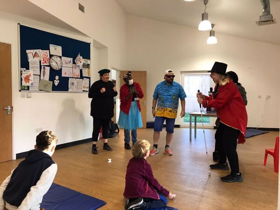 Photos: Inside Rehearsal For the UK Tour of SUPER POWER PANTO  Image
