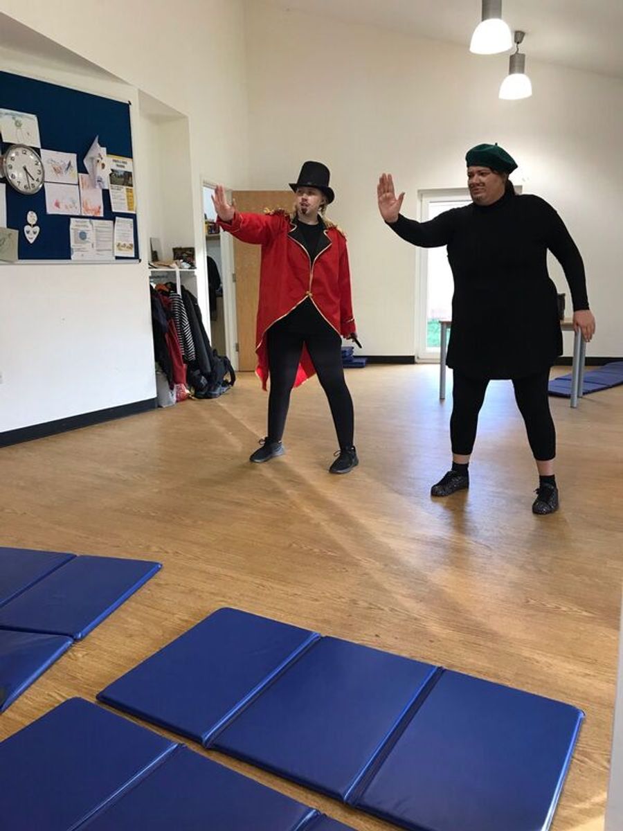 Photos: Inside Rehearsal For the UK Tour of SUPER POWER PANTO  Image