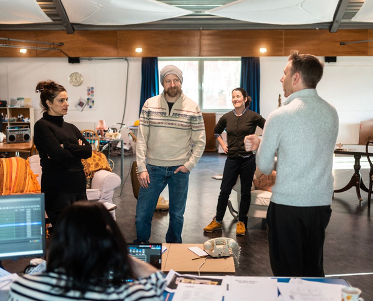 Joanna Van Kampen, Sam Alexander, Rebecca Cooper, Gareth Machin at 