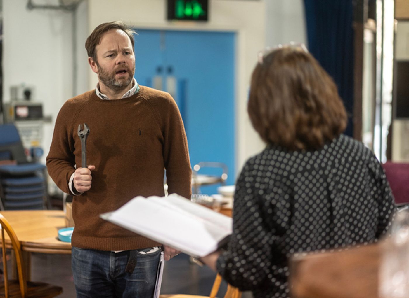 Photos: Inside Rehearsal For Wiltshire Creatives' HOW THE OTHER HALF LOVES  Image