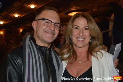 Michael Borowski (The Publicity Office) and Rebecca Eishenberger Photo