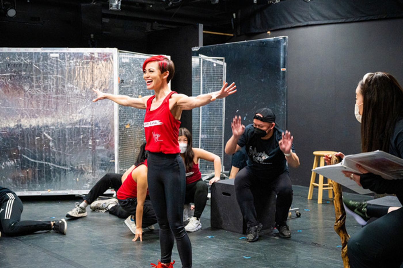 Photos: Inside Rehearsals for THE MONKEY KING: A KUNG FU MUSICAL at Queens Theatre  Image