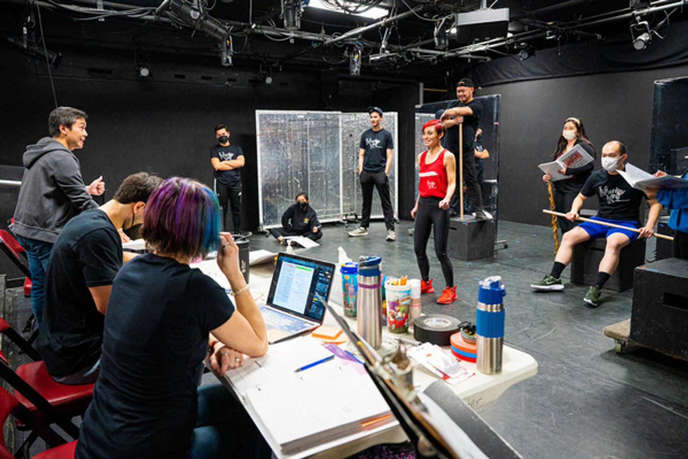 Photos: Inside Rehearsals for THE MONKEY KING: A KUNG FU MUSICAL at Queens Theatre  Image