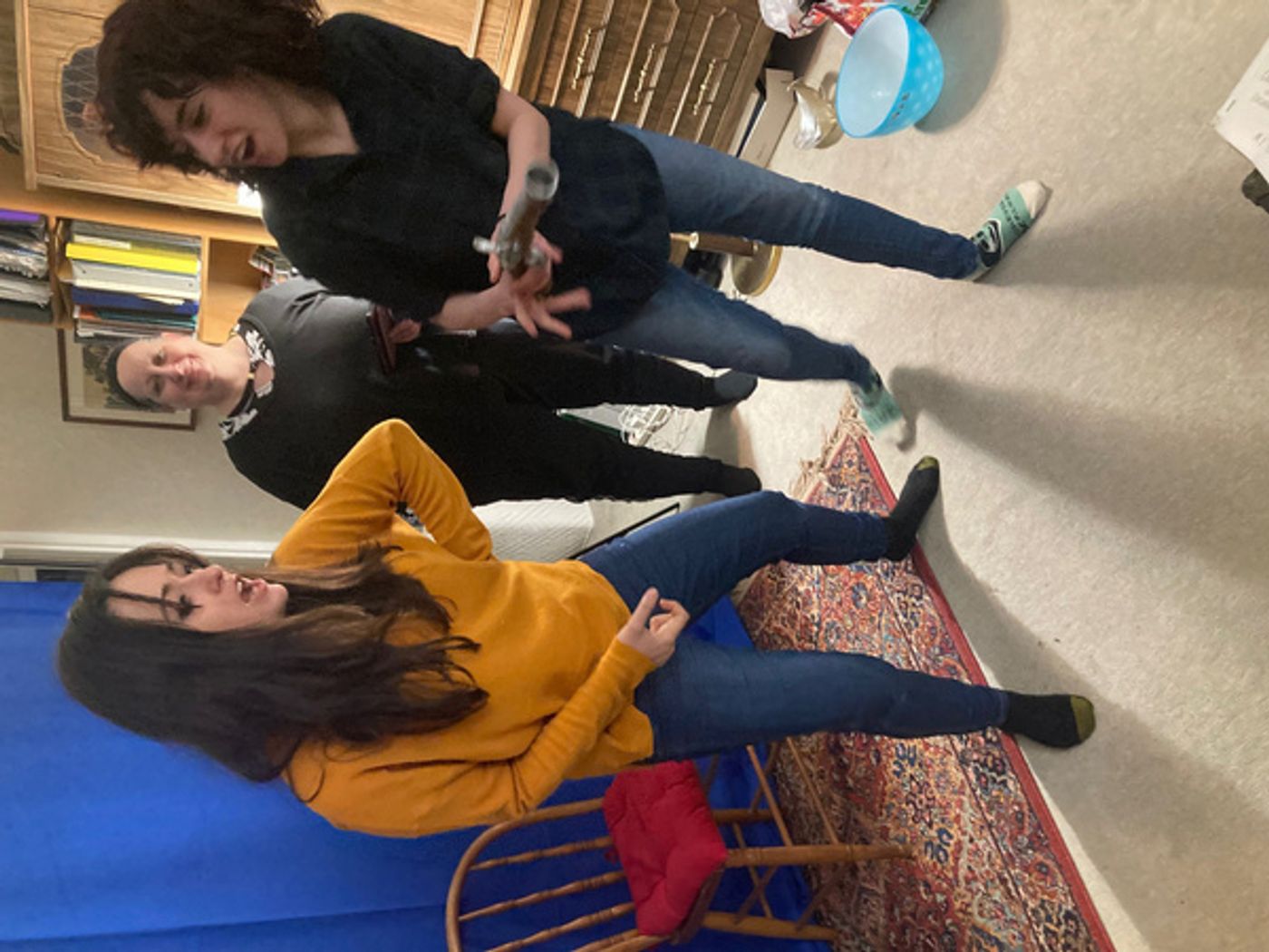 Photos: Go Inside Rehearsals for THE LONELY DEATH OF L. HARRIS at Improvisational Repertory Theatre Ensemble Photos: Go Inside Rehearsals for THE LONELY DEATH OF L. HARRIS at Improvisational Repertory Theatre Ensemble Image