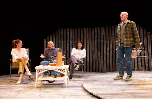 Faline England, Joe Spano, Sorcha Fox and Conor Lovett Photo