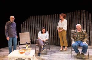 Joe Spano, Sorhca Fox, Faline England and Conor Lovett @ BroadwayWorld Joe Spano, Sorhca Fox, Faline England and Conor Lovett Photo