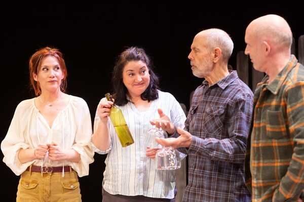 Faline England, Sorcha Fox, Joe Spano and Conor Lovett Photo