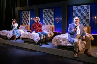 Rita Rudner, Brian Lohmann and Mike McShane Photo