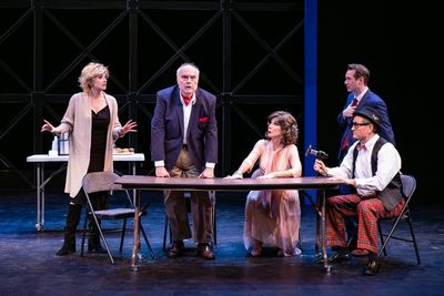 Annie Abrams, Mike McShane, Rita Rudner, Brian Jones and Brian Lohmann Photo