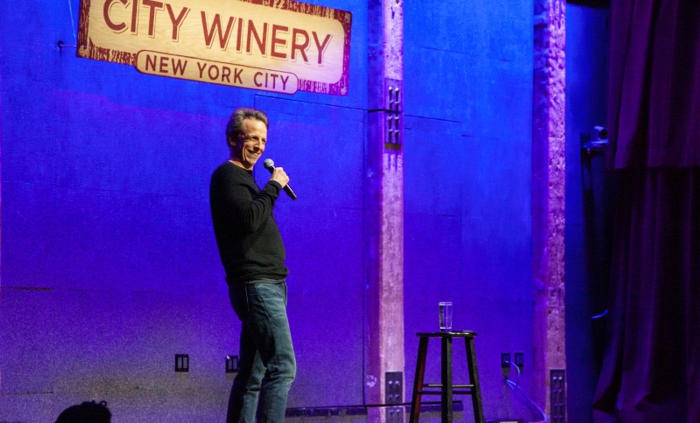 Review: Seth Meyers Is Comedy In A Bag Doing Comedy In A Winery In SETH MEYERS AT CITY WINERY  Image