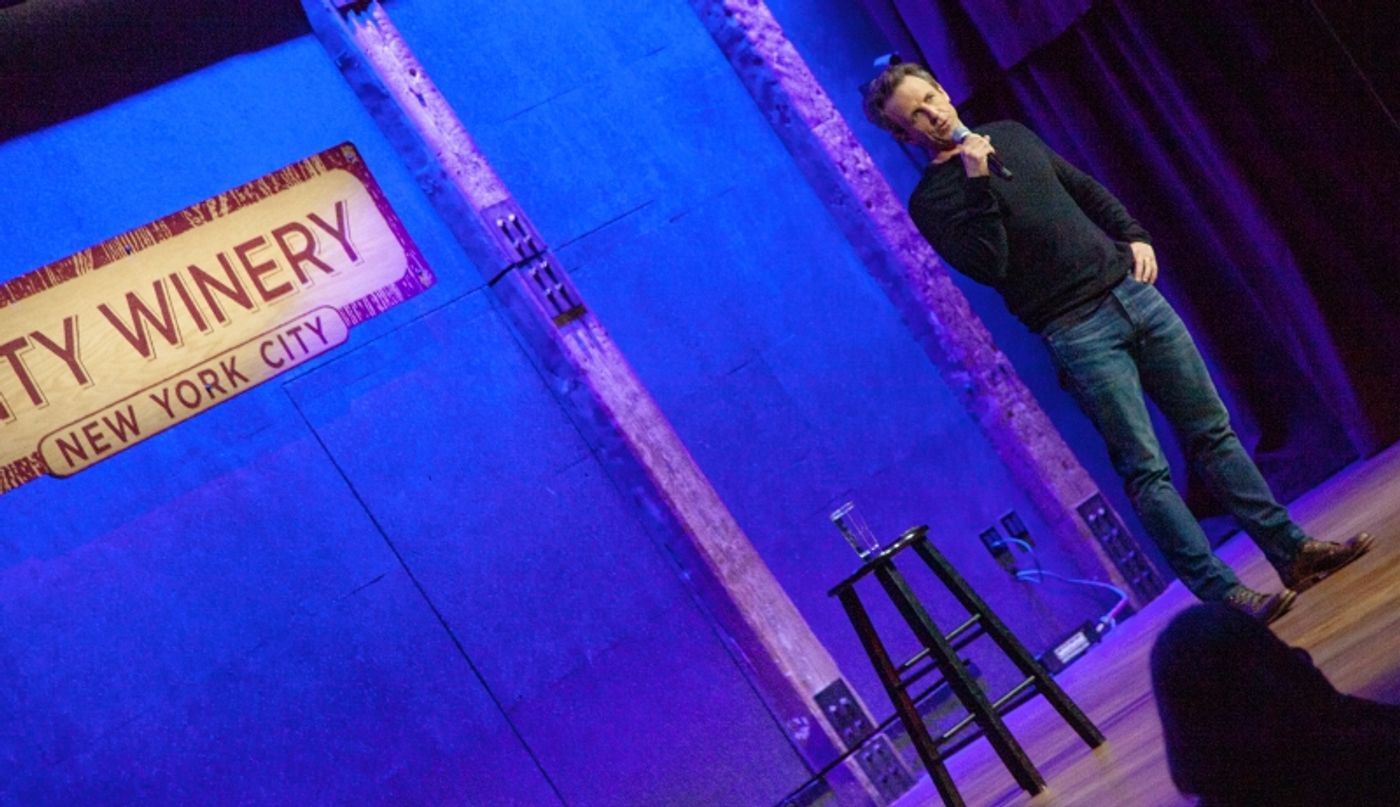 Review: Seth Meyers Is Comedy In A Bag Doing Comedy In A Winery In SETH MEYERS AT CITY WINERY  Image