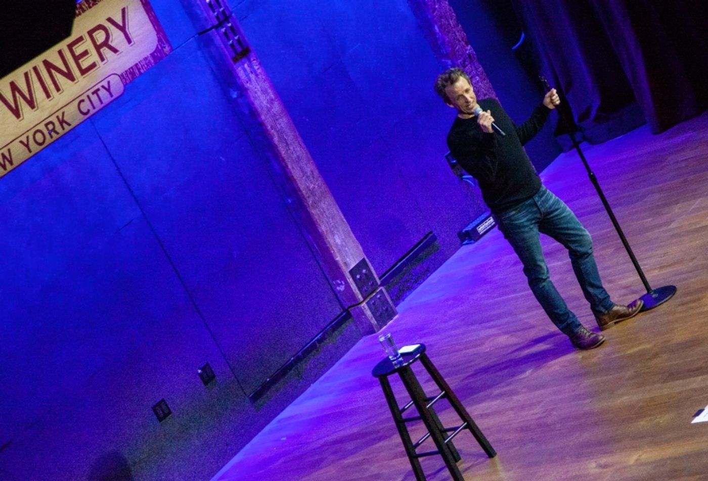 Review: Seth Meyers Is Comedy In A Bag Doing Comedy In A Winery In SETH MEYERS AT CITY WINERY  Image