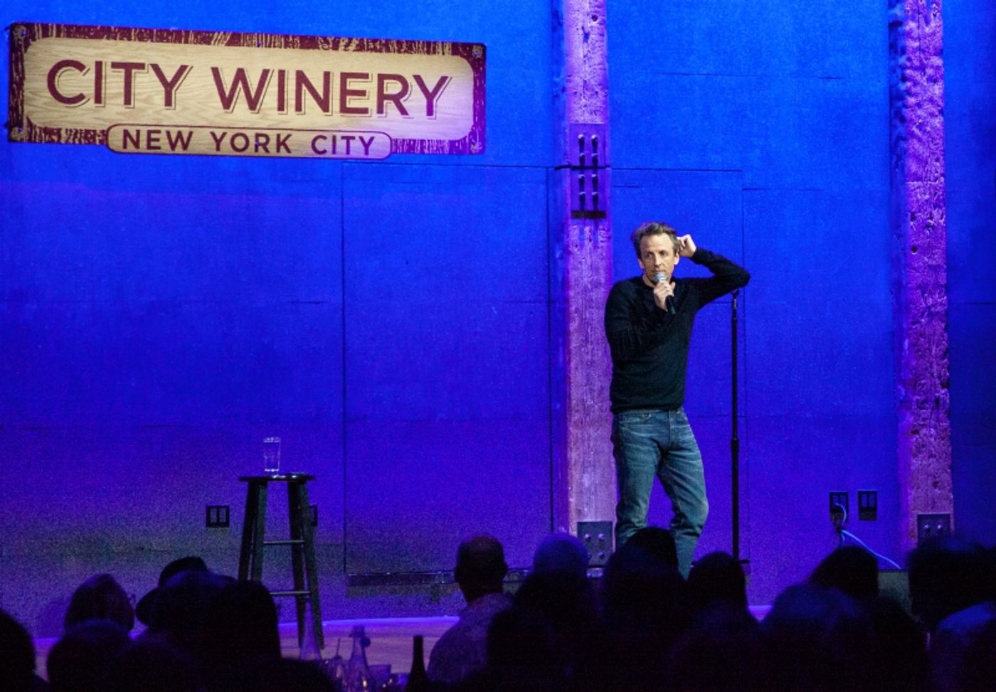 Review: Seth Meyers Is Comedy In A Bag Doing Comedy In A Winery In SETH MEYERS AT CITY WINERY  Image