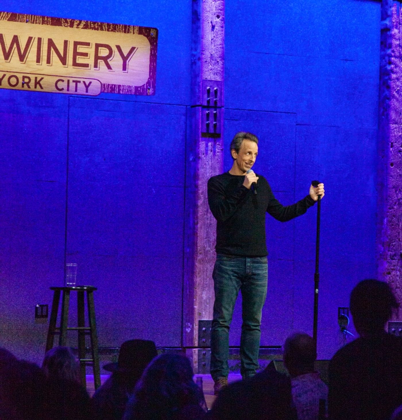 Review: Seth Meyers Is Comedy In A Bag Doing Comedy In A Winery In SETH MEYERS AT CITY WINERY  Image