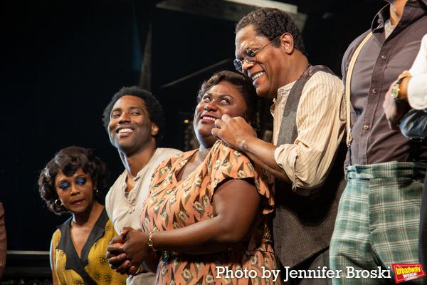 April Matthis, John David Washington, Danielle Brooks, Samuel L. Jackson Photo