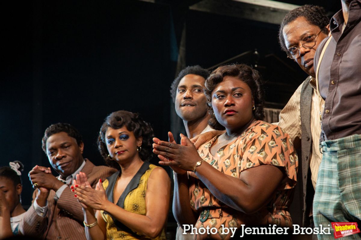 Michael Potts, April Matthis, John David Washington, Danielle Brooks, Samuel L. Jackson at 