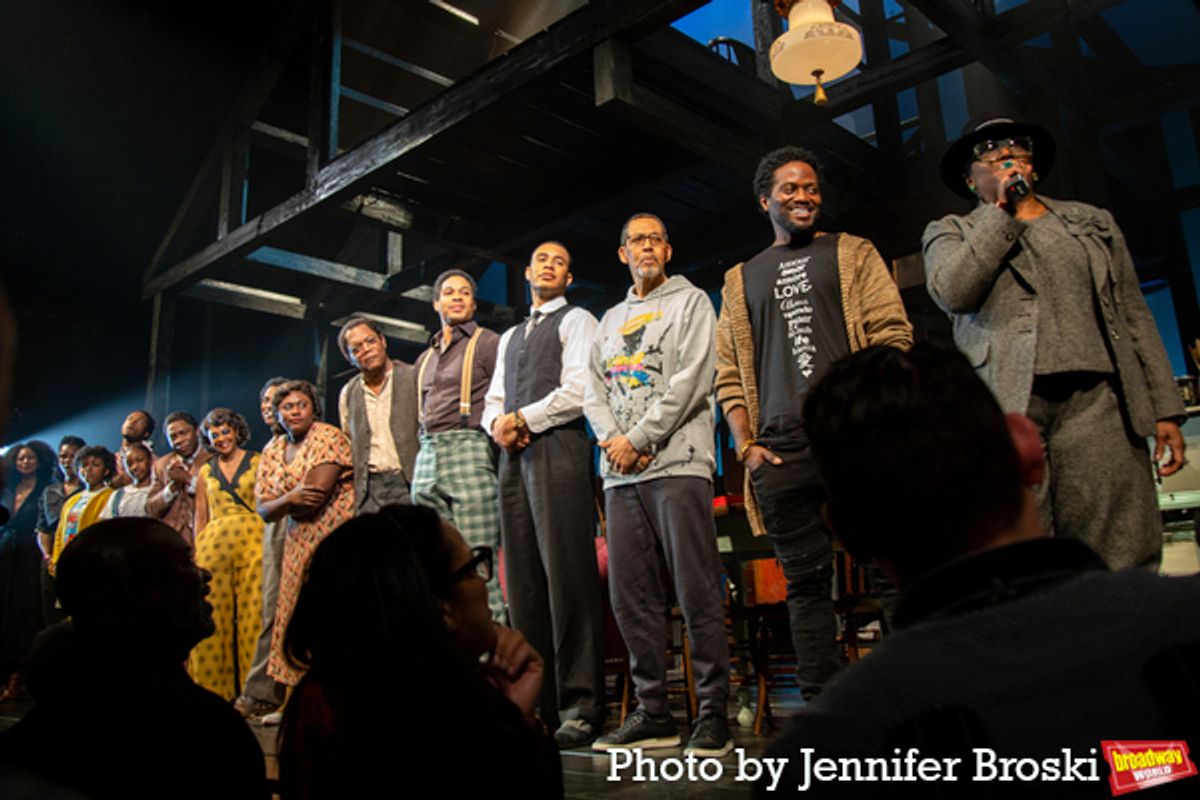 Sharina Martin, Rosalyn Coleman, Doron JePaul Mitchell, Jurnee Swan, Nadia Daniel, Michael Potts, April Matthis, John David Washington, Danielle Brooks, Samuel L. Jackson, Ray Fisher, Trai Byers, Peter Jay Fernandez, Warner J. Miller, LaTanya Richardson Jackson at 