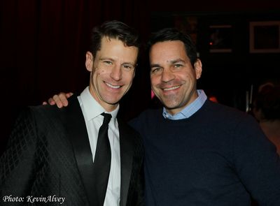 Luke Hawkins, Dave Karger Photo
