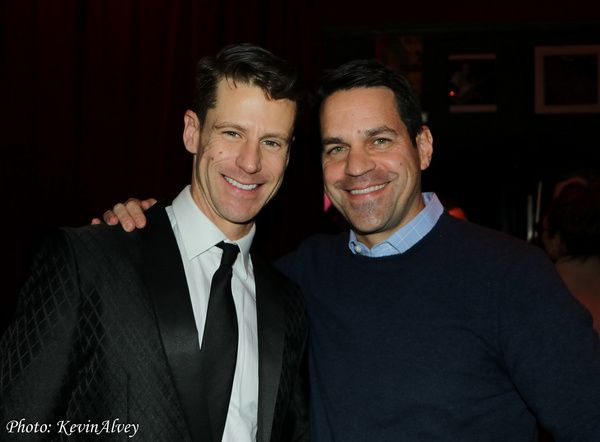 Luke Hawkins, Dave Karger Photo