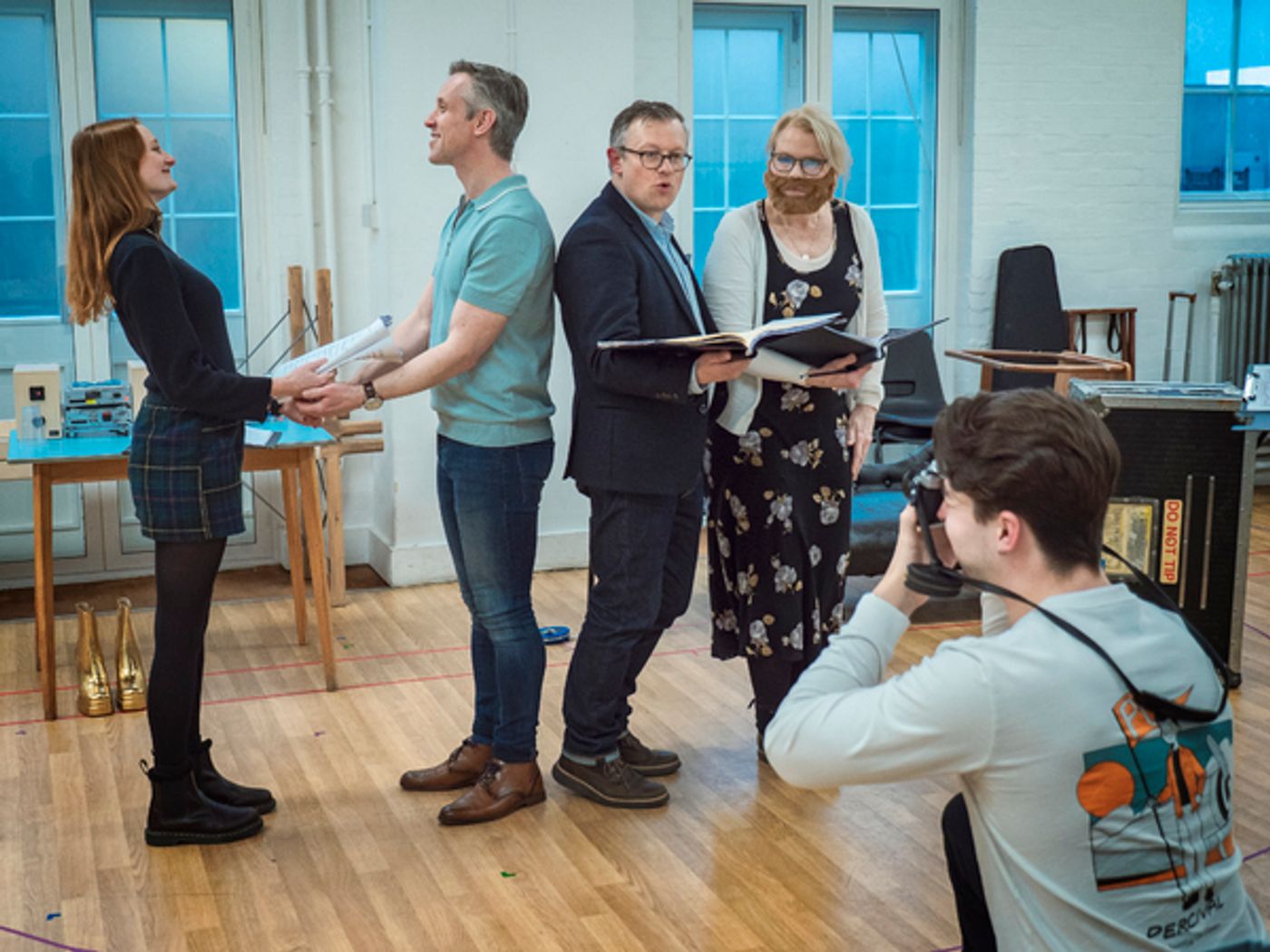 Photos: Inside Rehearsal For the UK Tour of THE WAY OLD FRIENDS DO Photos: Inside Rehearsal For the UK Tour of THE WAY OLD FRIENDS DO Image