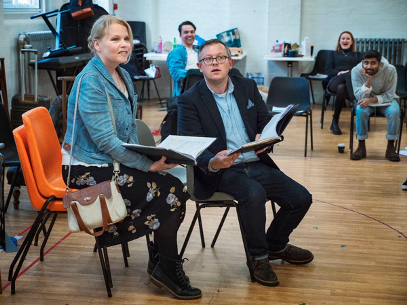 Photos: Inside Rehearsal For the UK Tour of THE WAY OLD FRIENDS DO Photos: Inside Rehearsal For the UK Tour of THE WAY OLD FRIENDS DO Image