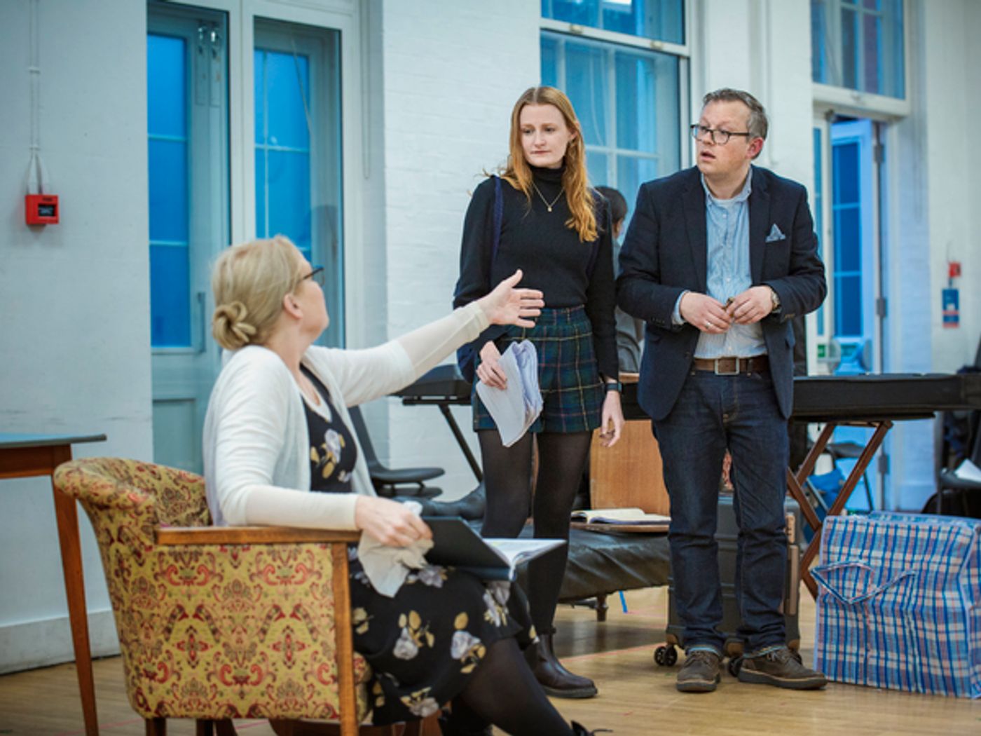 Photos: Inside Rehearsal For the UK Tour of THE WAY OLD FRIENDS DO Photos: Inside Rehearsal For the UK Tour of THE WAY OLD FRIENDS DO Image