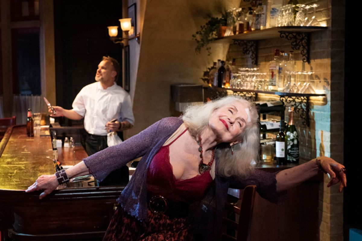 Mary Beth Peil (center) and Norbert Leo Butz at 