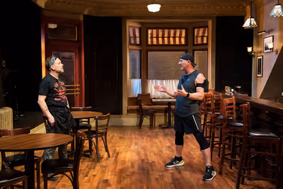 Norbert Leo Butz and Jordan Lage Photo