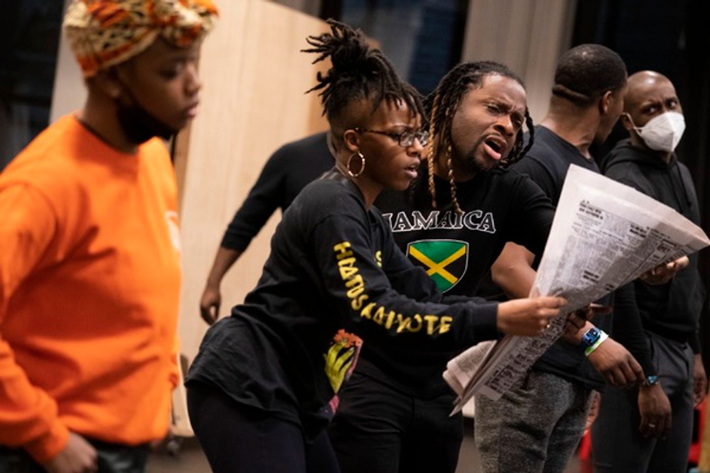 Photos: Go Inside Rehearsals for THE HARDER THEY COME at the Public Theater  Image